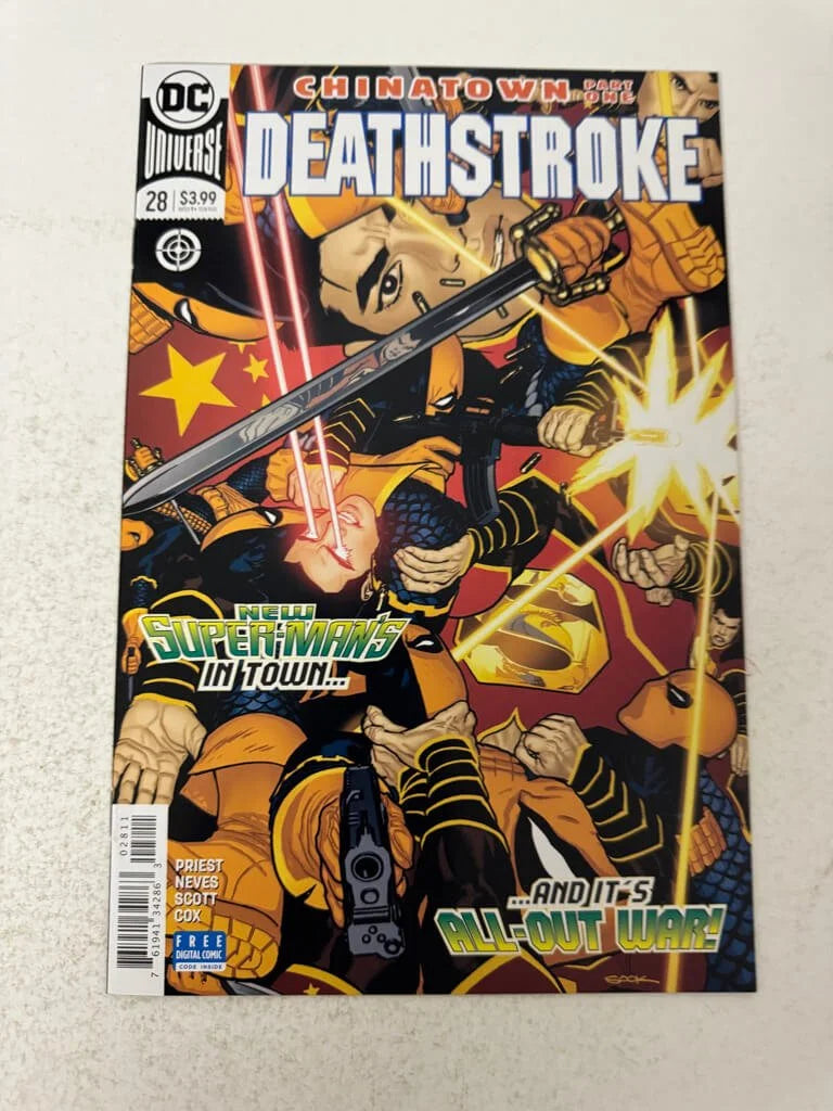 DEATHSTROKE #28 Vol 4 NM Ryan Sook Cover