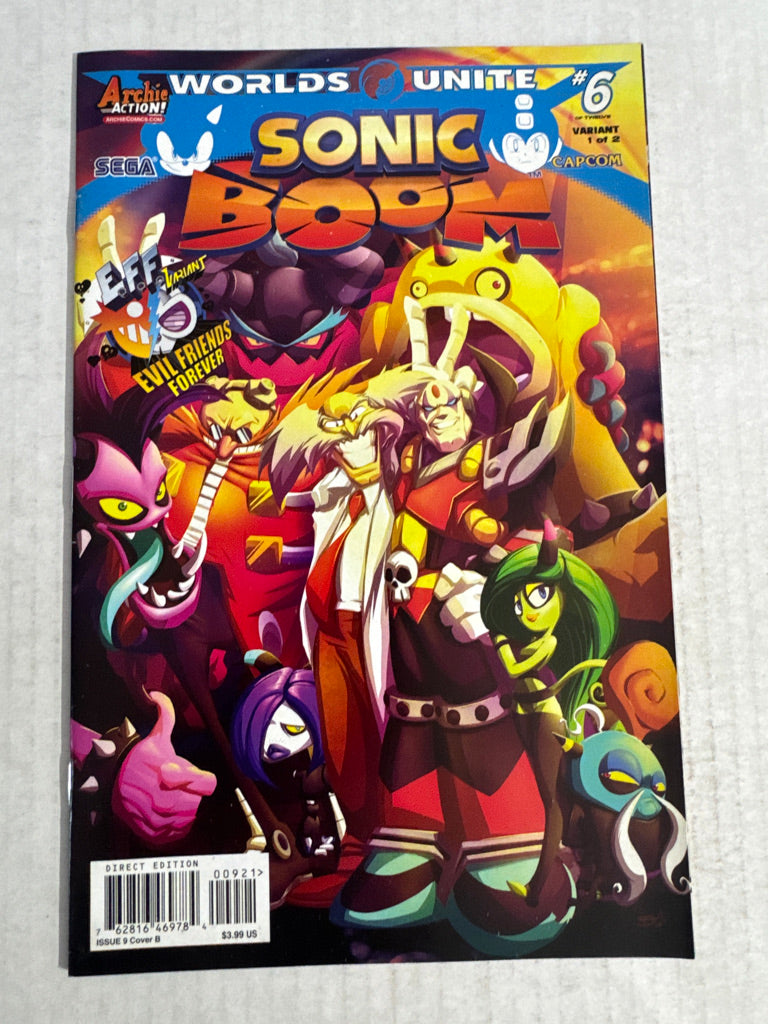 SONIC BOOM #6 VF/NM Variant