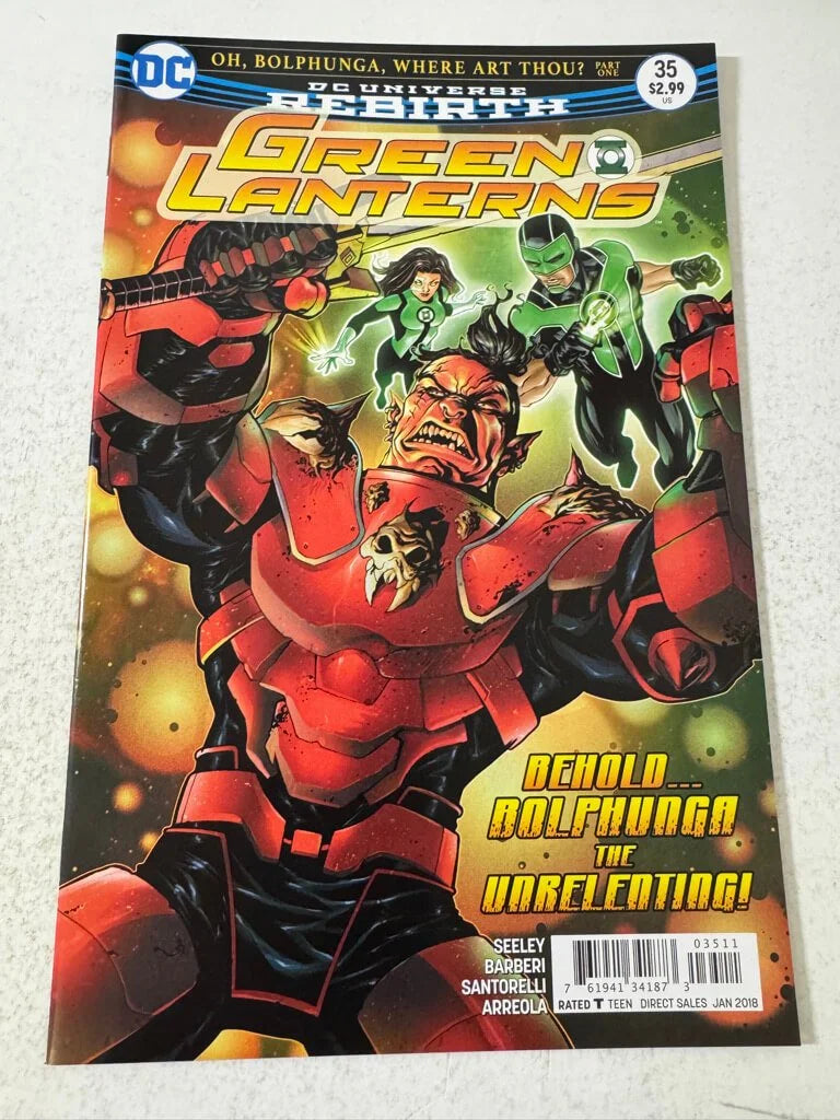 GREEN LANTERNS #35 NM- 1ST APPEARANCE