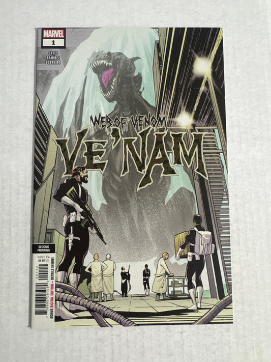 WEB OF VE'NAM #1 NM 2nd Print Variant