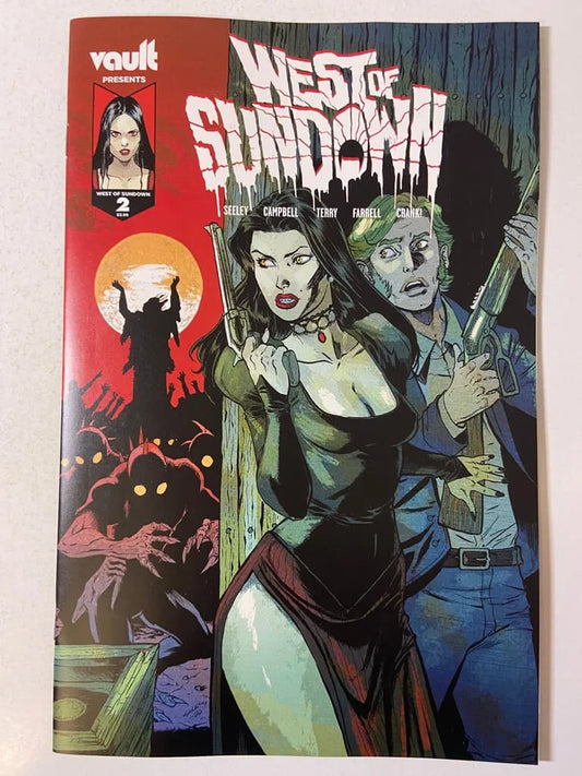 WEST OF SUNDOWN #2 NM Tim Seeley C Variant