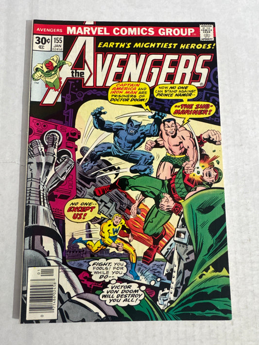 AVENGERS #155 NM Jack Kirby Cover