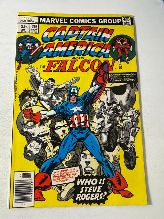 CAPTAIN AMERICA #215