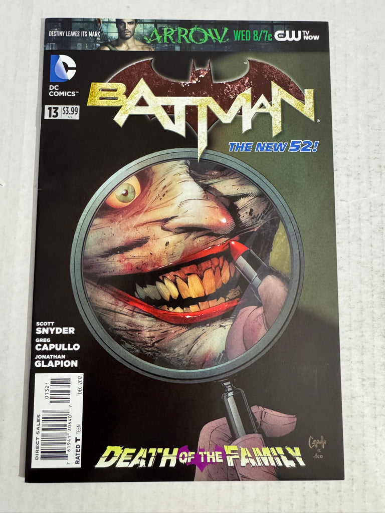 BATMAN #13 Vol 2 VF/NM 1:25 Greg Capullo Variant