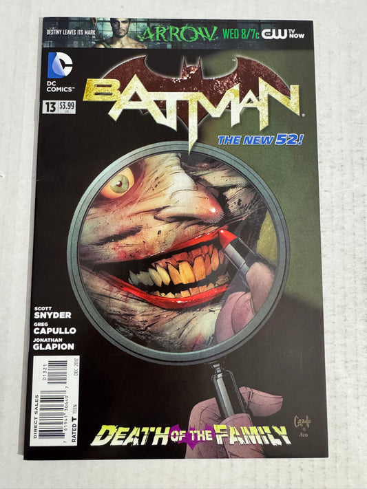 BATMAN #13 Vol 2 VF/NM 1:25 Greg Capullo Variant