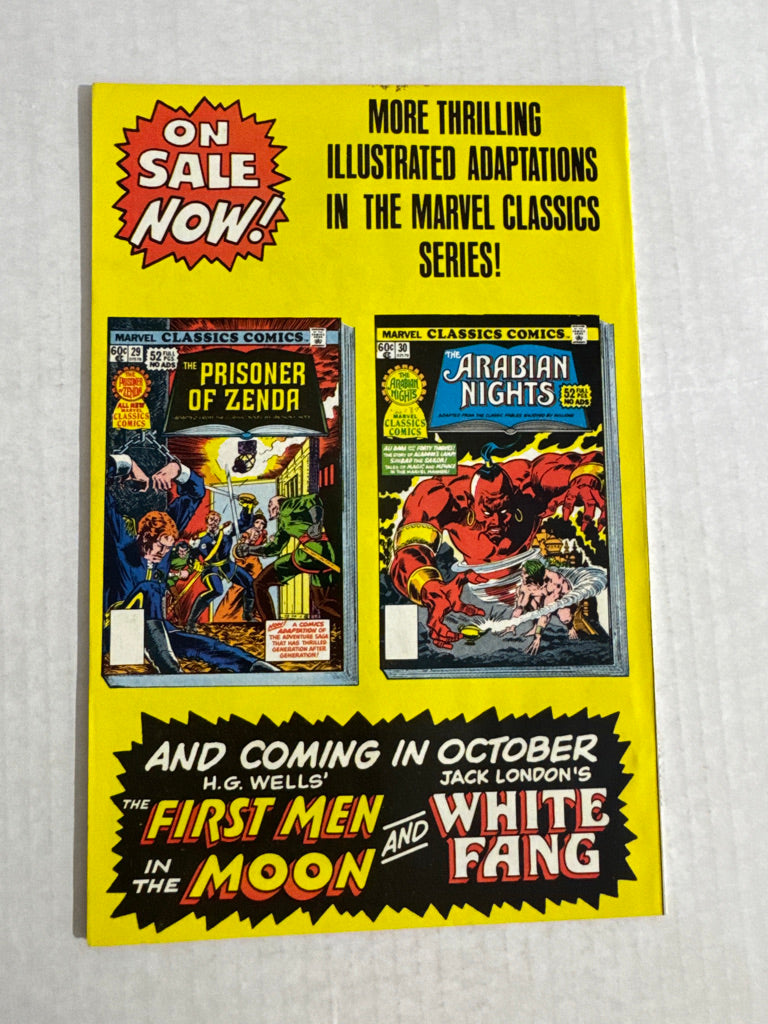 MARVEL CLASSICS COMICS The Arabian Nights #30