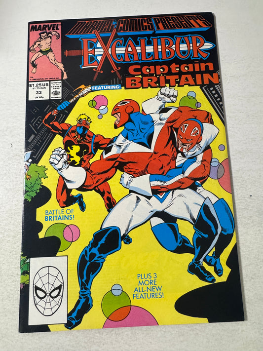 MARVEL COMICS PRESENTS #33 VF/NM