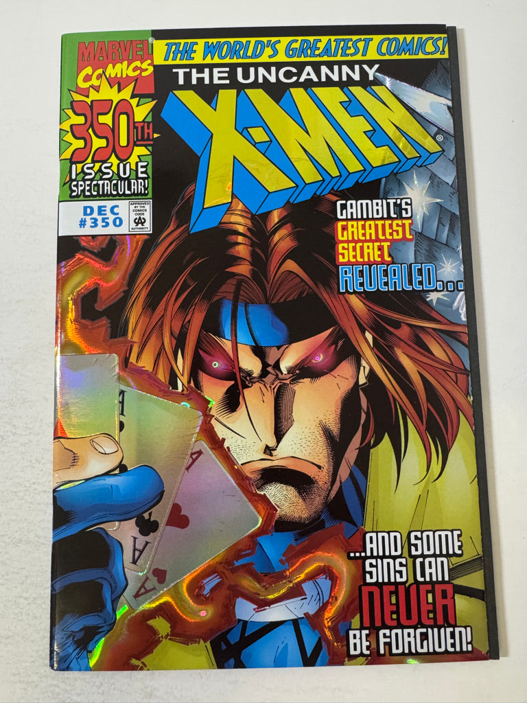 UNCANNY X-MEN #350 NM- Joe Madureira Foil Cover