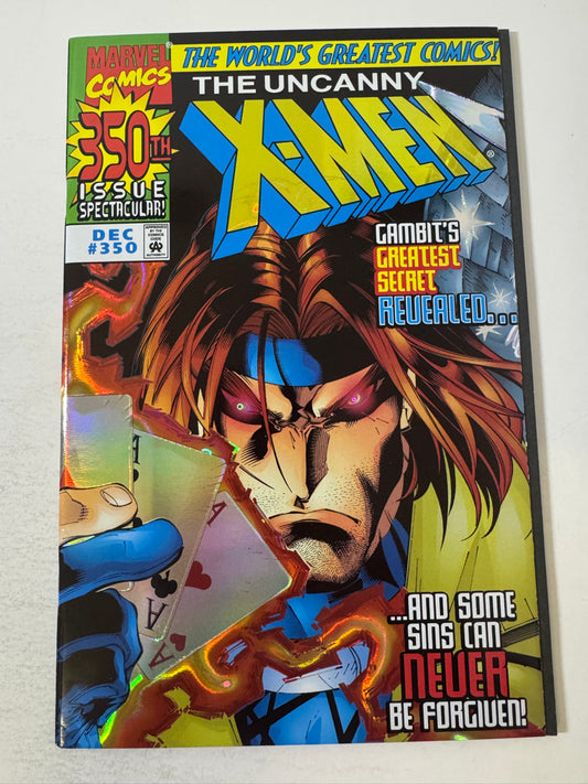 UNCANNY X-MEN #350 NM- Joe Madureira Foil Cover