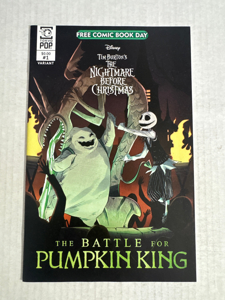NIGHTMARE BEFORE CHRISTMAS The Battle For The Pumpkin King #1 NM FCBD Variant