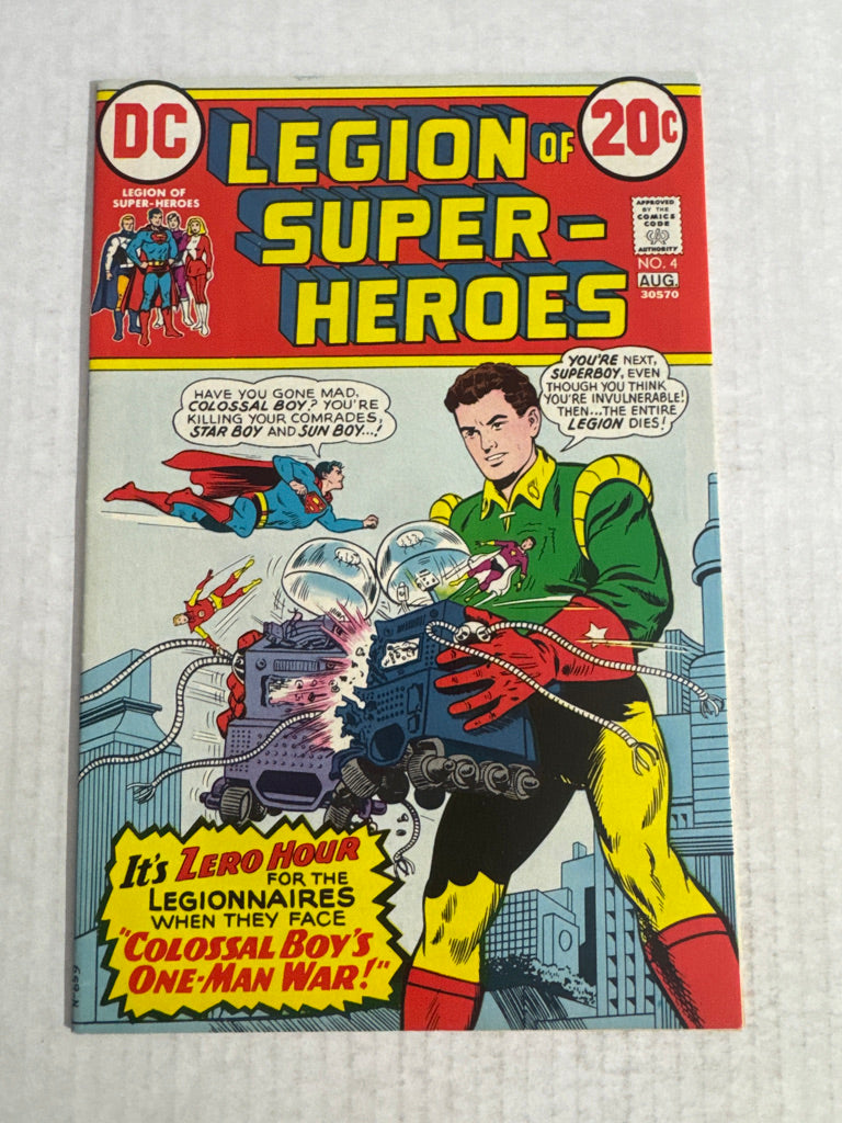 LEGION OF SUPER-HEROES #4 FN+