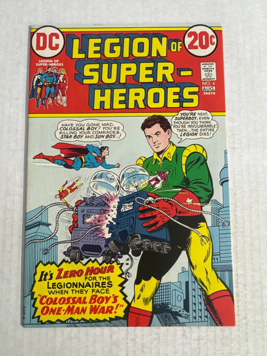 LEGION OF SUPER-HEROES #4 FN+
