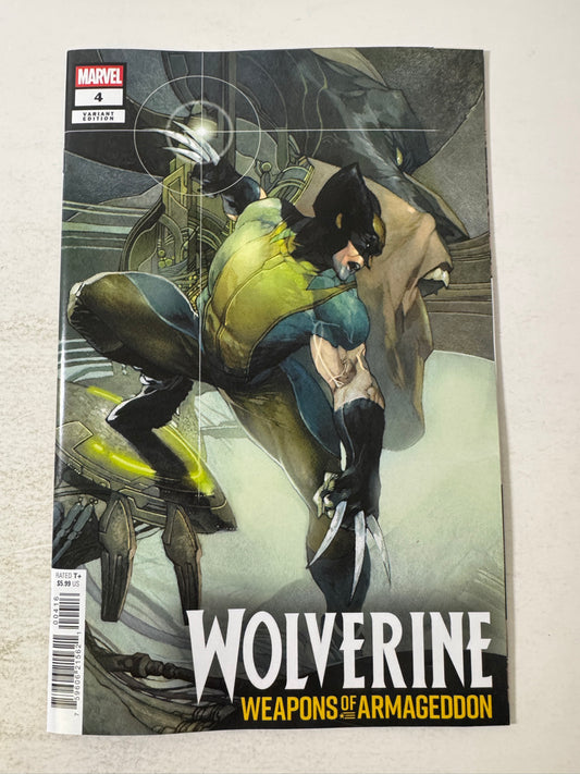 WOLVERINE WEAPONS OF ARMAGEDDON #4 NM 1:25 Simone Bianchi Variant