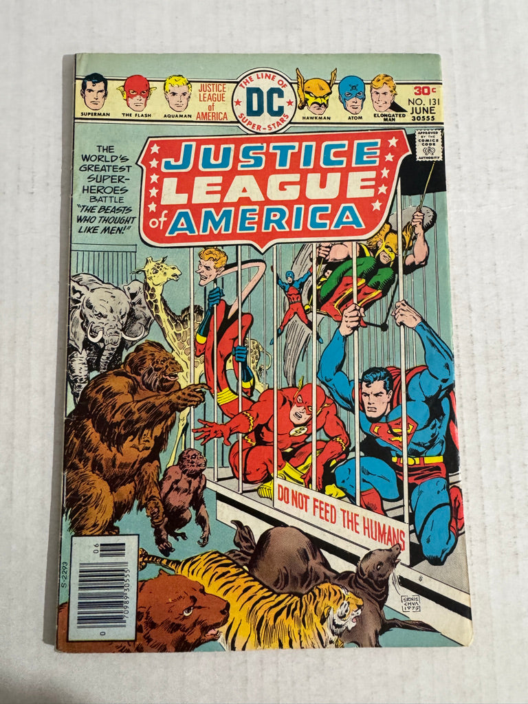 JUSTICE LEAGUE OF AMERICA #131 VG+