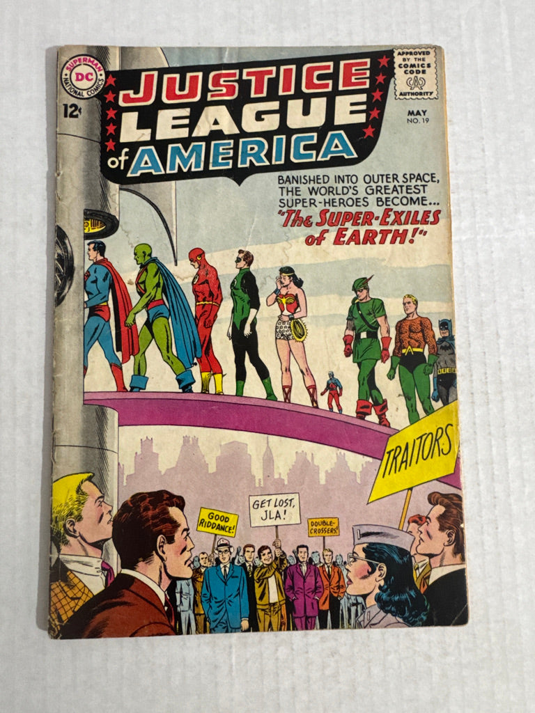 JUSTICE LEAGUE OF AMERICA #19 VG-