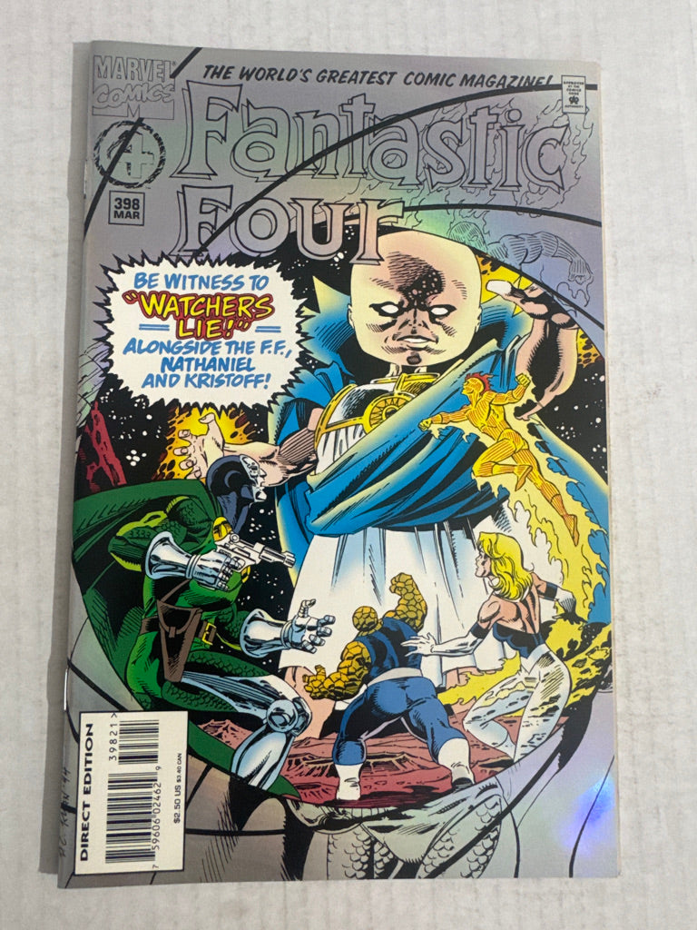FANTASTIC FOUR #398 VF+ Foil Variant