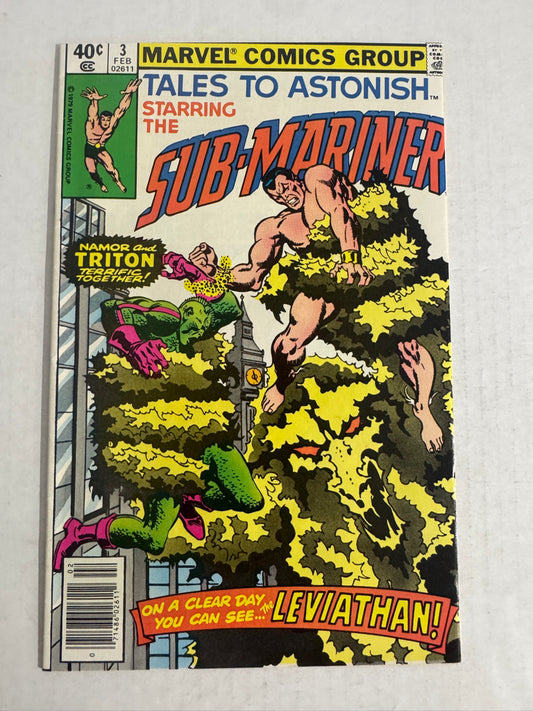 TALES TO ASTONISH #3 Vol 2 VF+ NEWSSTAND