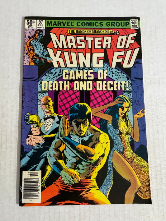 MASTER OF KUNG FU #97 FNVF Mike Zeck Cover NEWSSTAND