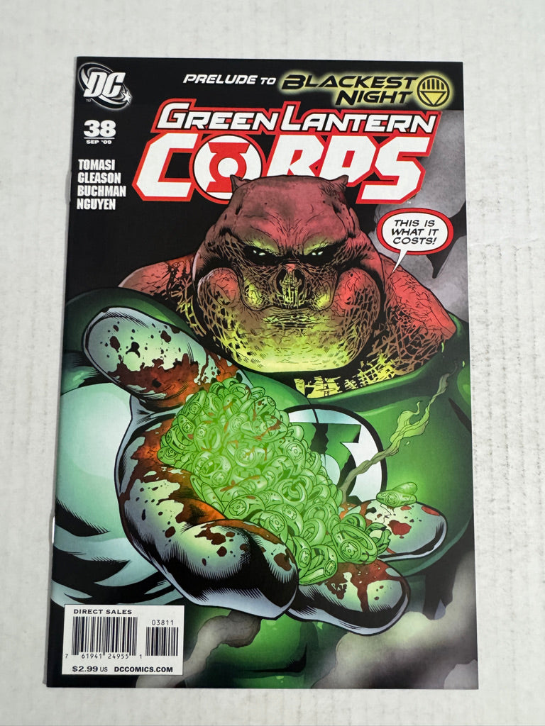 GREEN LANTERN CORPS #38 Vol 2  Patrick Gleason Cover