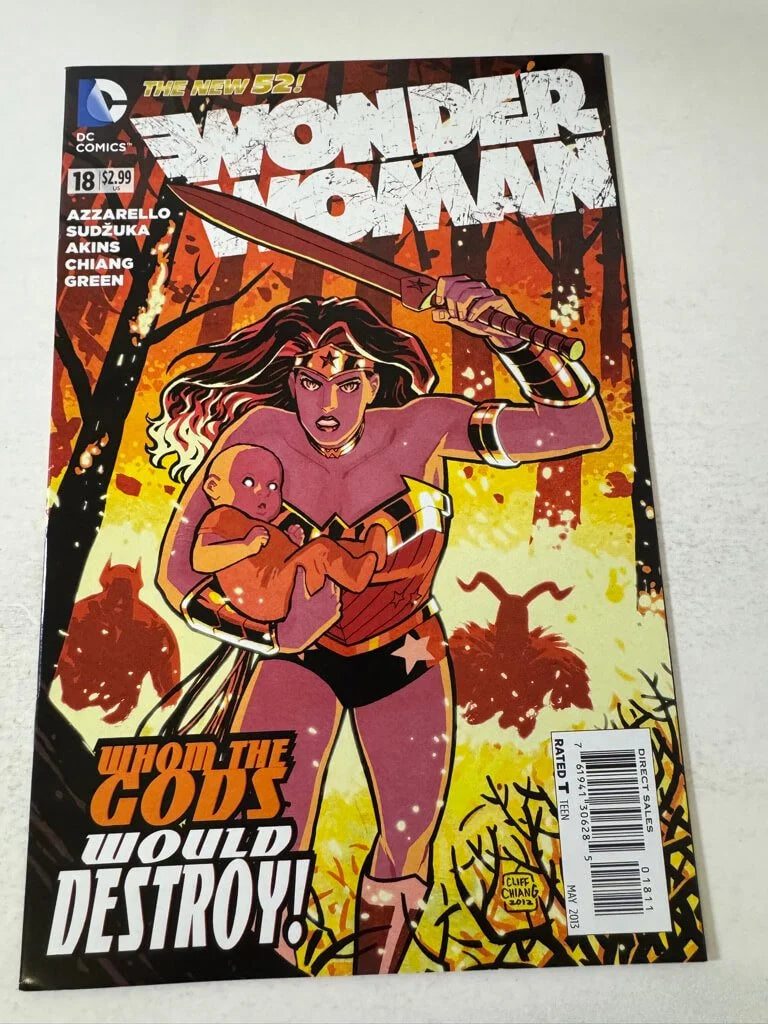WONDER WOMAN #18 Vol 4 VF+