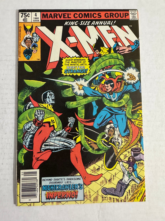 X-MEN ANNUAL #4  1980 NEWSSTAND
