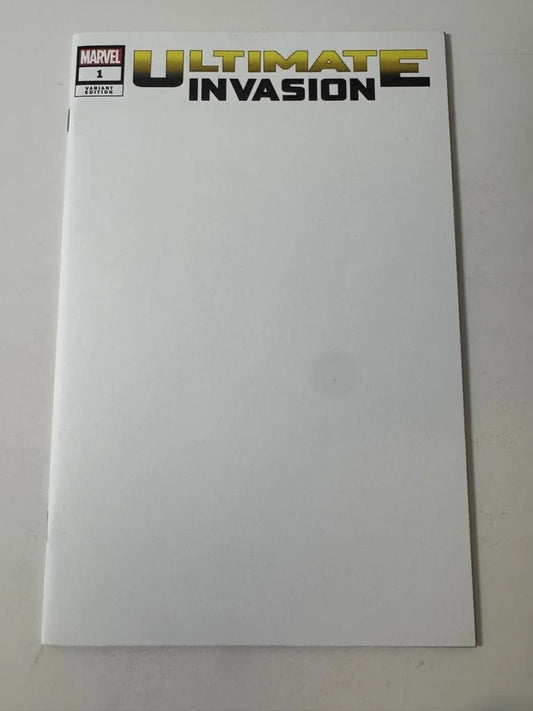 ULTIMATE INVASION #1 NM Blank Variant