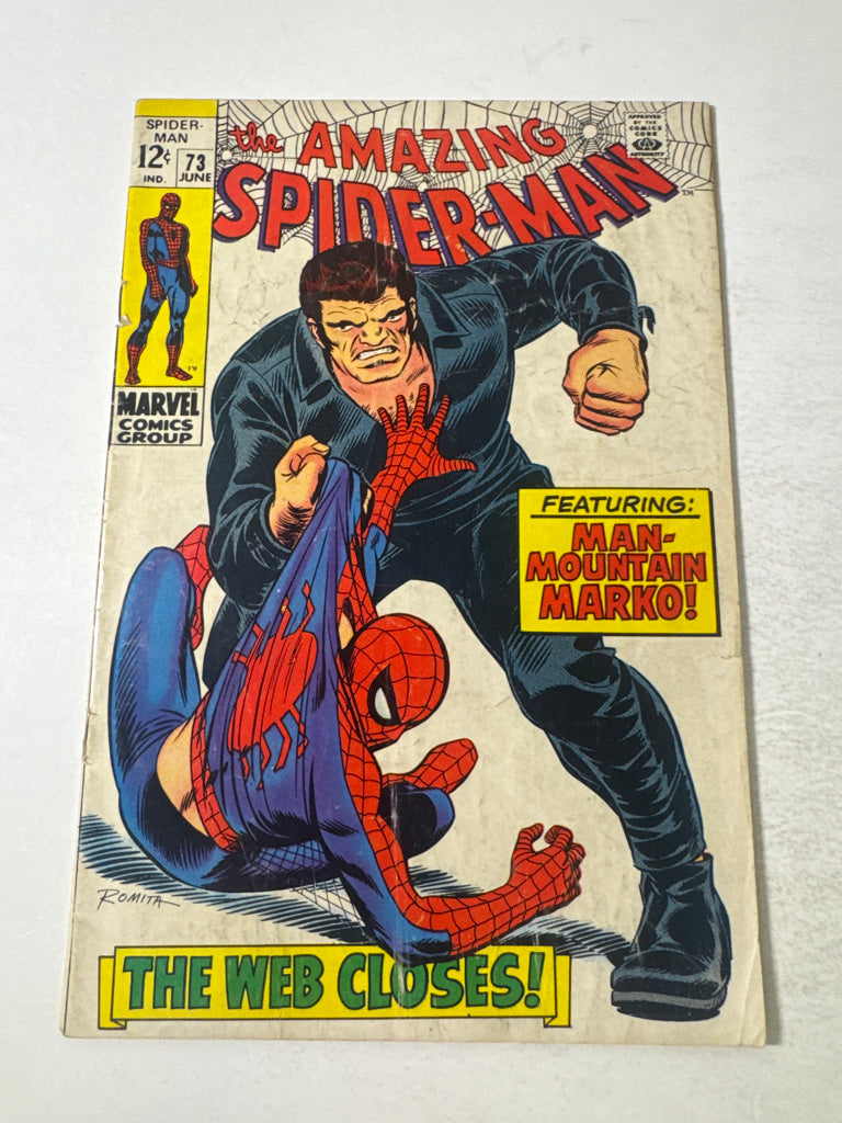 AMAZING SPIDER-MAN #73 GD/VG 1ST APPEARANCE