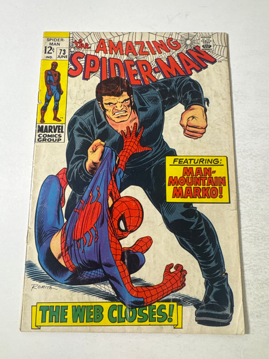 AMAZING SPIDER-MAN #73 GD/VG 1ST APPEARANCE