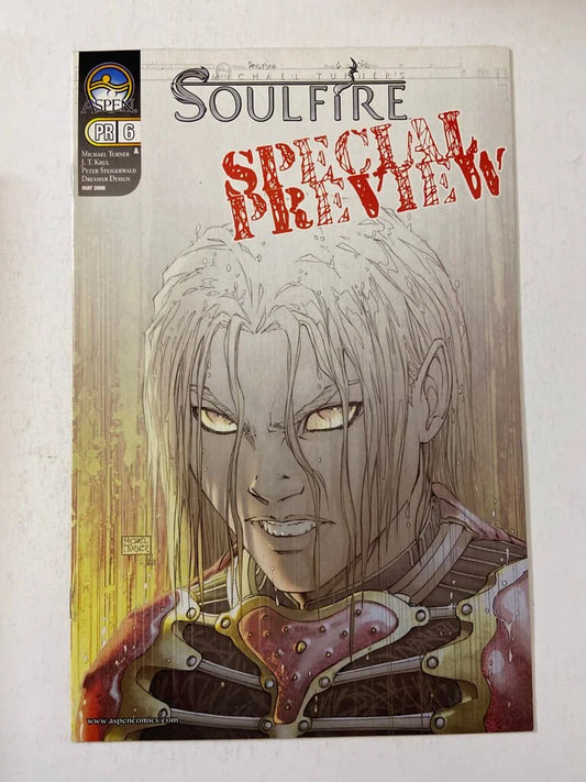 SOULFIRE #6 Special Preview NM- Michael Turner Cover