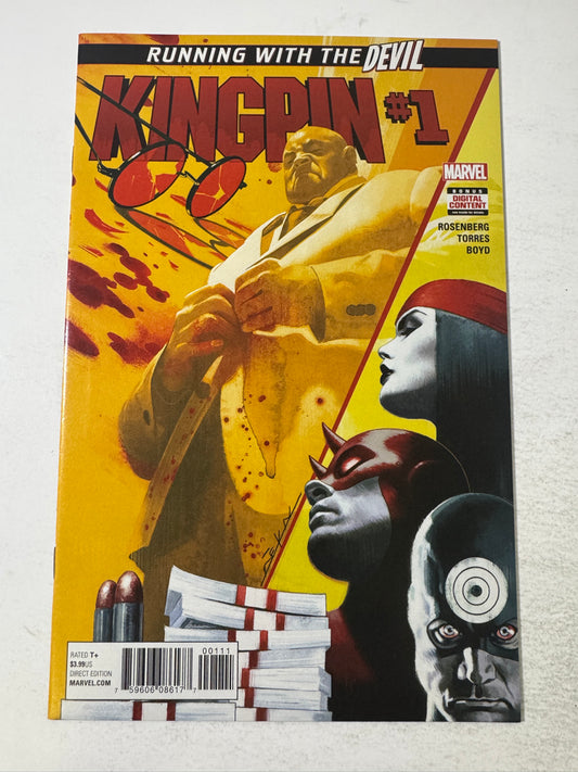 KINGPIN #1 Vol 2 NM Jeff Dekal Cover