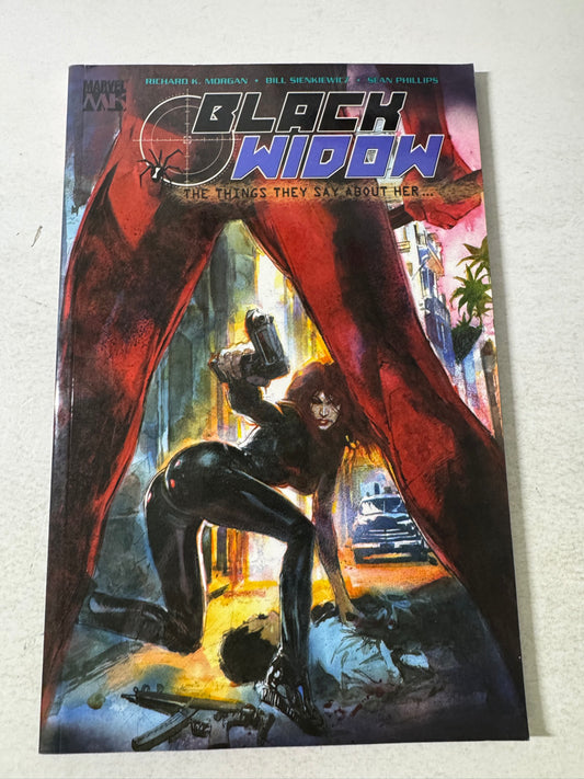 BLACK WIDOW The Things They Say About Her TPB OOP NM
