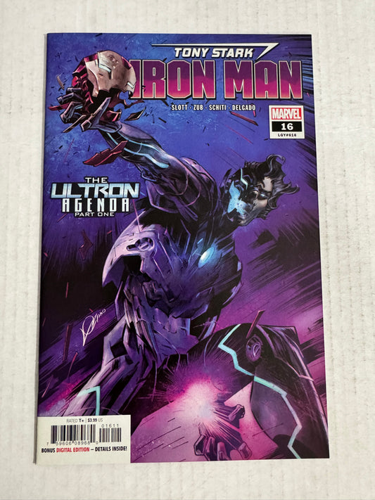 TONY STARK IRON MAN #16 NM Alexander Lozano Cover
