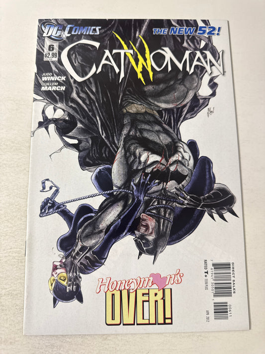 CATWOMAN #6 Vol 4 NM Guillem March Cover