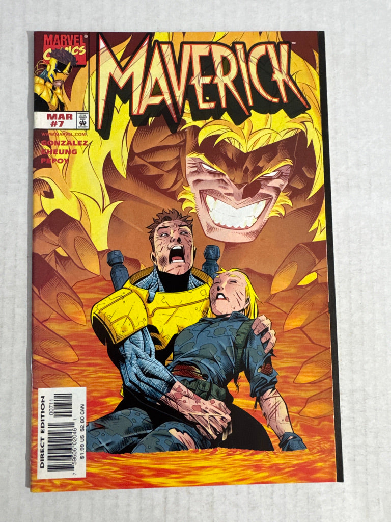 MAVERICK #7 NM- Jimmy Cheung Cover