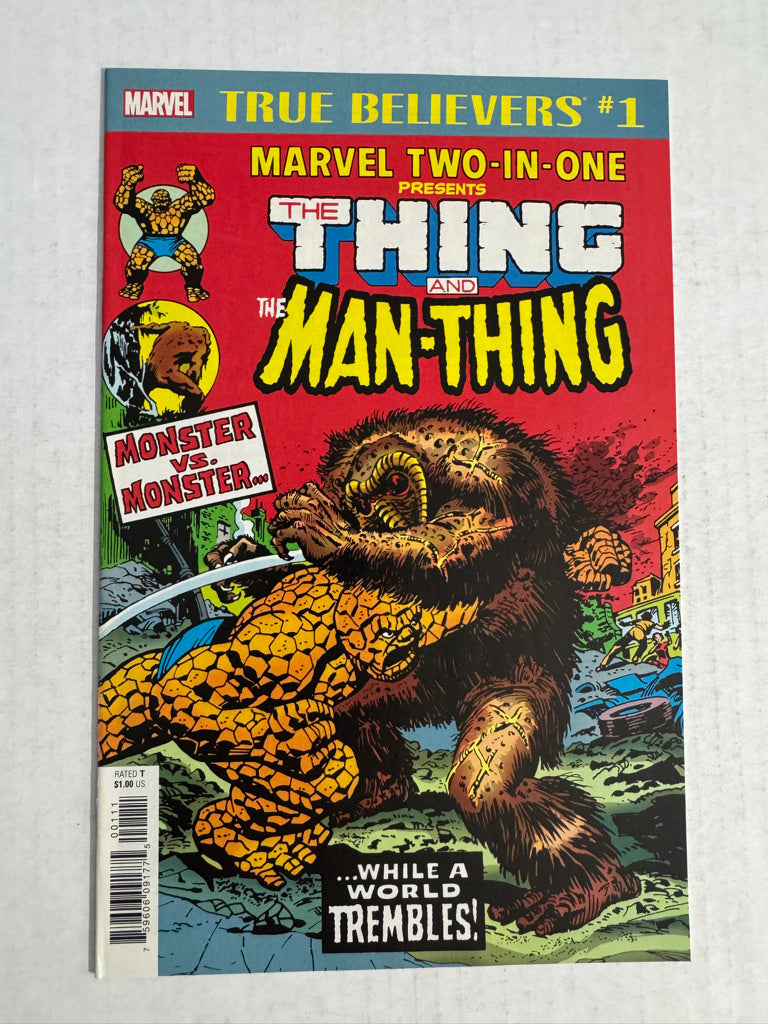 MARVEL TWO-IN-ONE #1 NM True Believers Variant