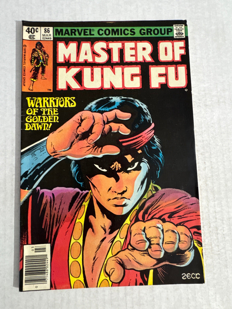 MASTER OF KUNG FU #86 FN Mike Zeck Cover