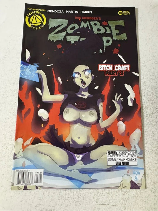ZOMBIE TRAMP #18 NM- Risque Variant LTD 2500