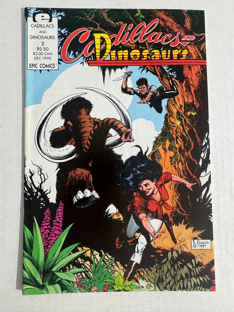 CADILLACS AND DINOSAURS #2 NM- Mark Schultz Cover