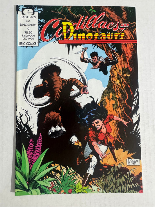 CADILLACS AND DINOSAURS #2 NM- Mark Schultz Cover