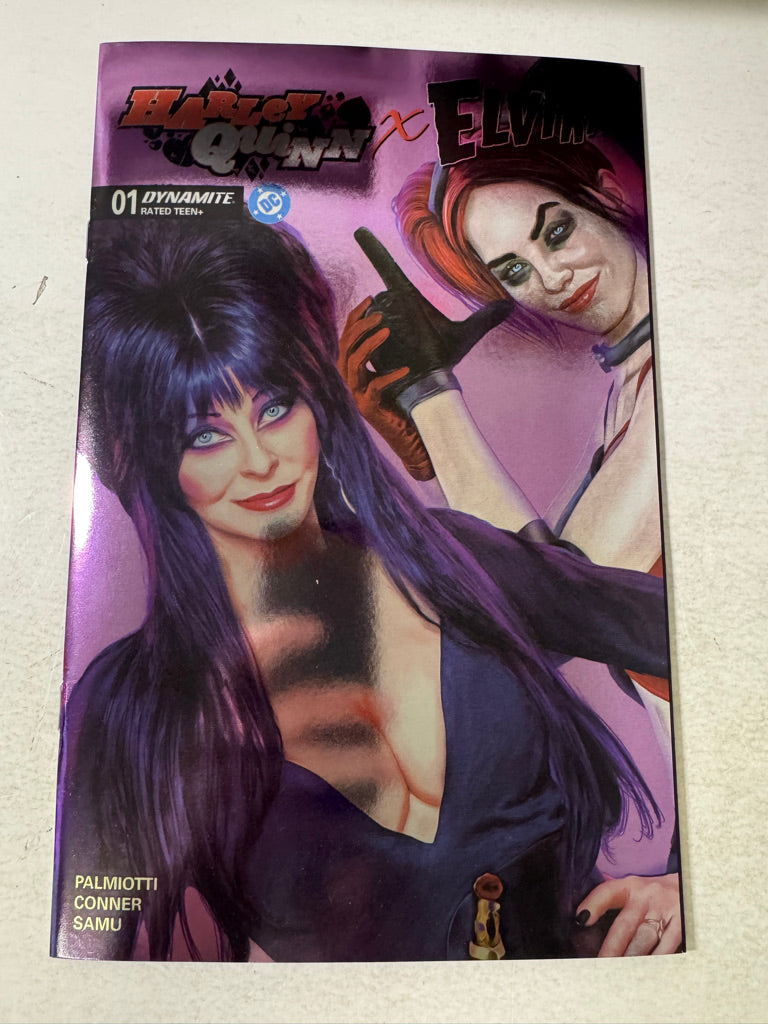 HARLEY QUINN X ELVIRA #1 NM Blind Bag Mark Spears Foil H Variant