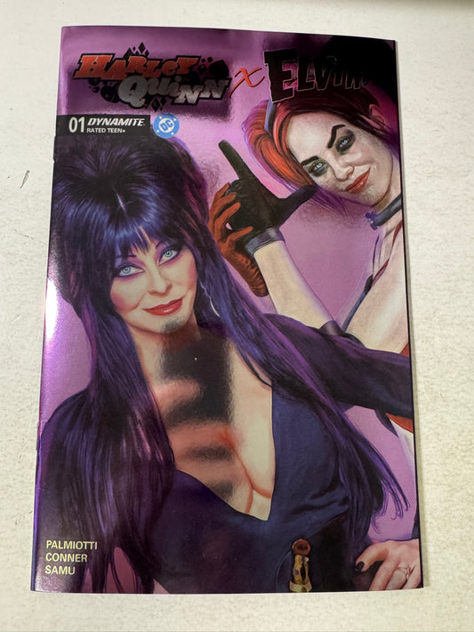 HARLEY QUINN X ELVIRA #1 NM Blind Bag Mark Spears Foil H Variant