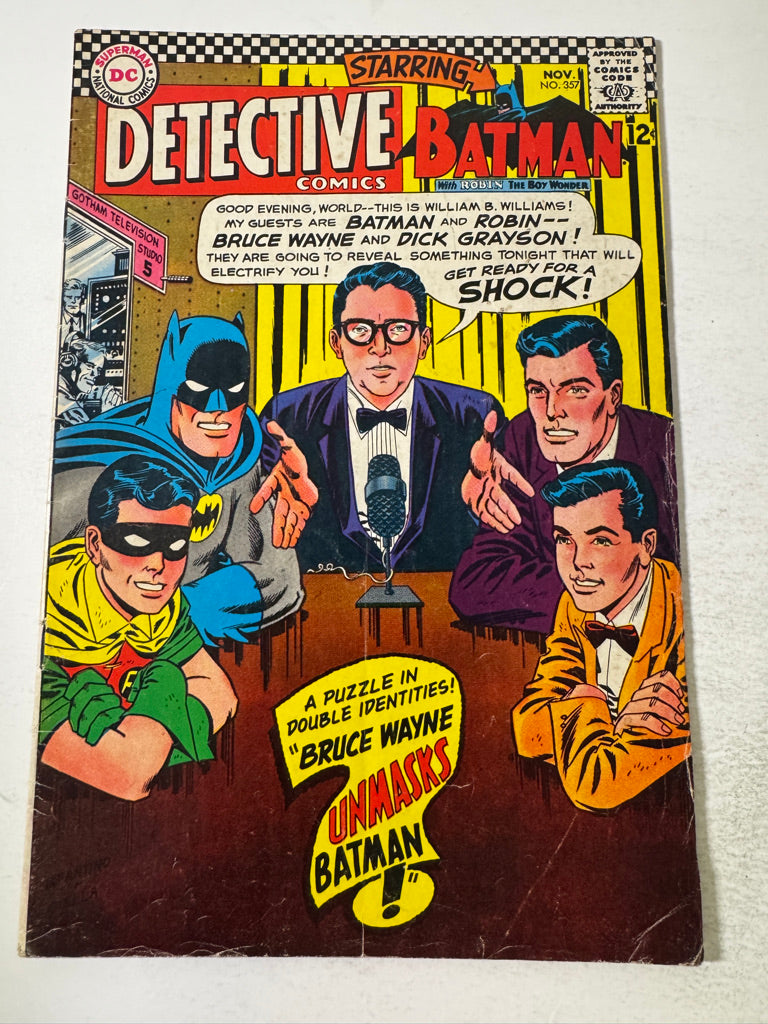 DETECTIVE COMICS #357 VG
