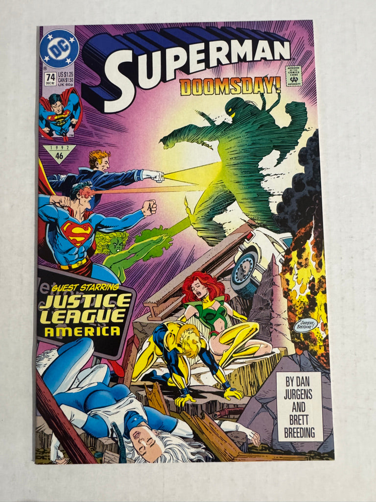 SUPERMAN #74 Vol 2 NM