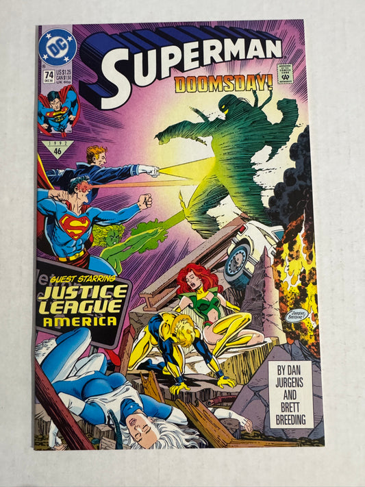 SUPERMAN #74 Vol 2 NM