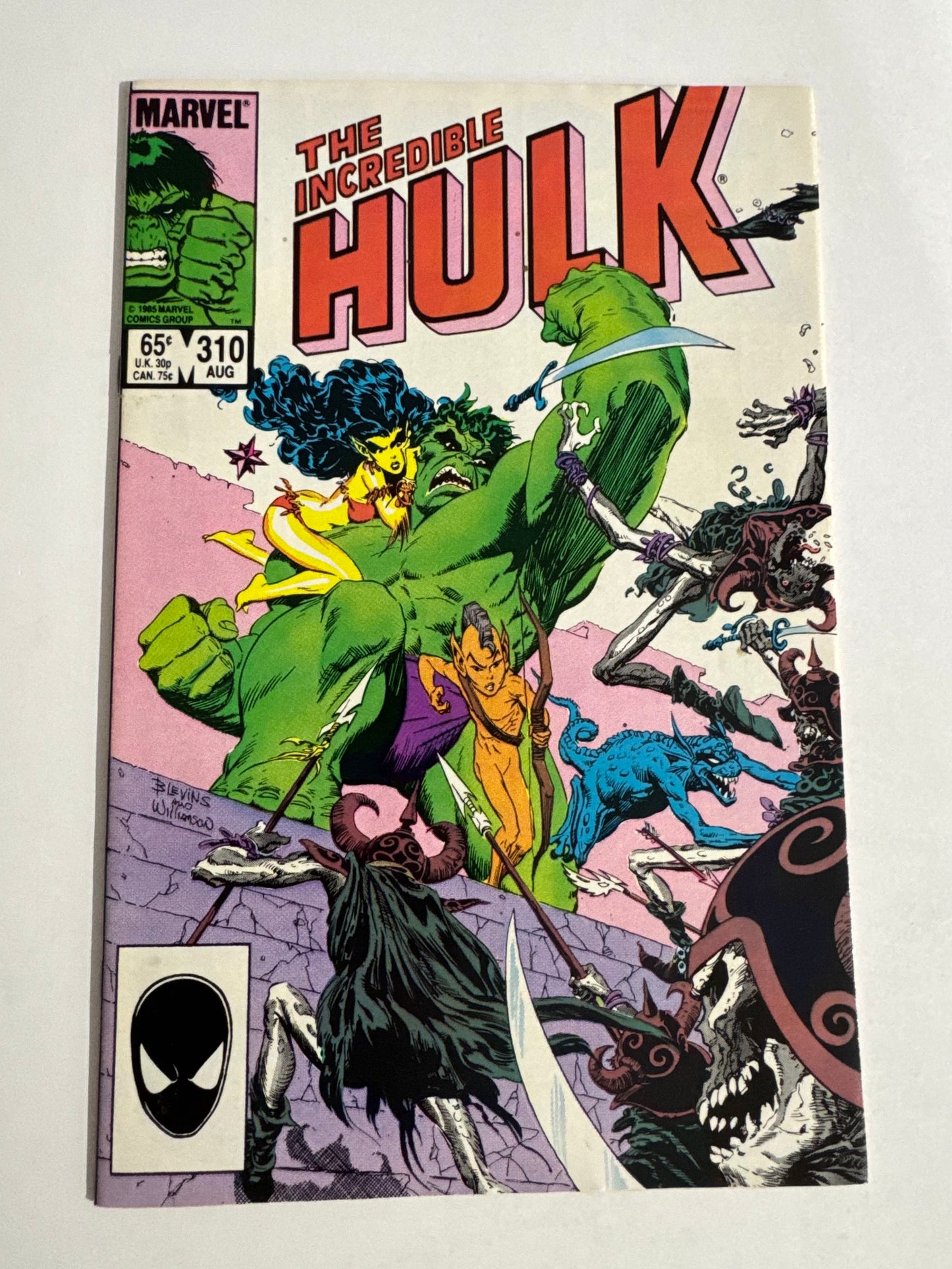 INCREDIBLE HULK #310 VF