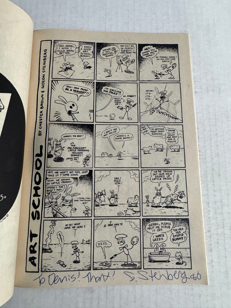 CANADIAN COMICS CAVALCADE NM SIGNED 5x