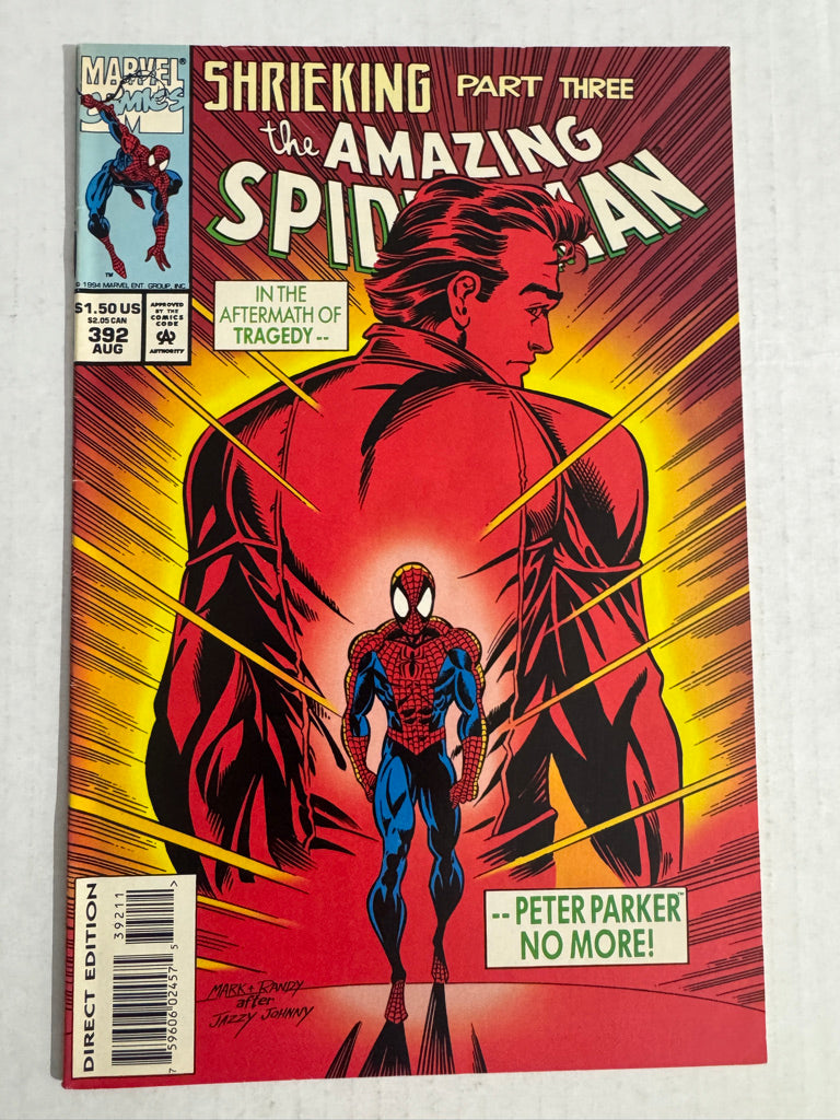 AMAZING SPIDER-MAN #392 VF Mark Bagley