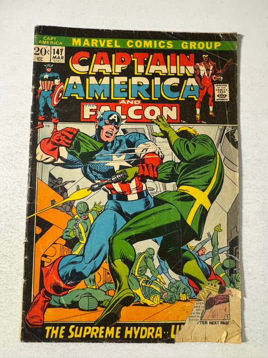 CAPTAIN AMERICA #147 PR