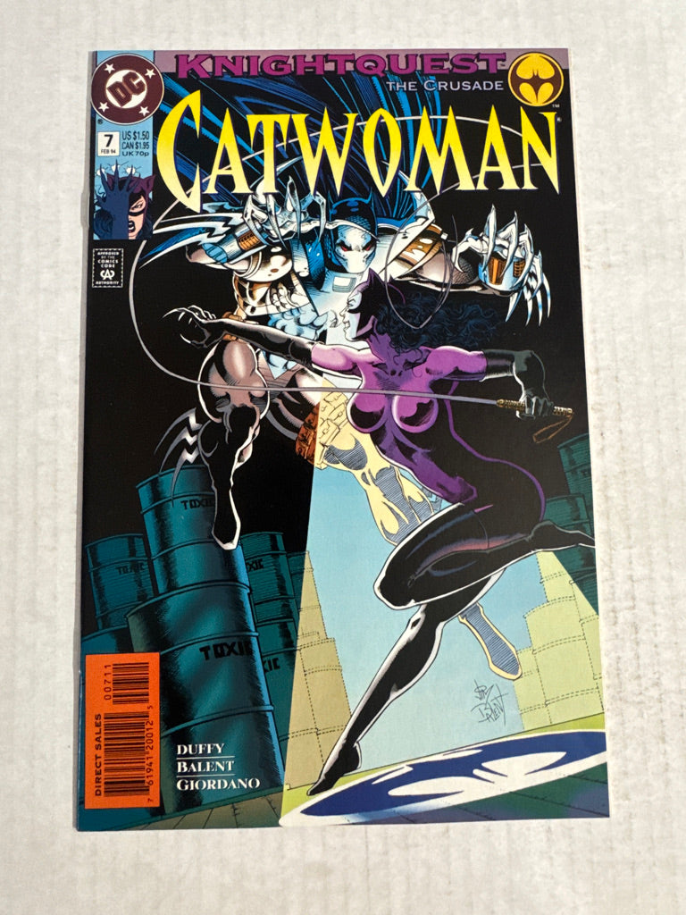 CATWOMAN #7 Vol 2 NM Jim Balent Cover