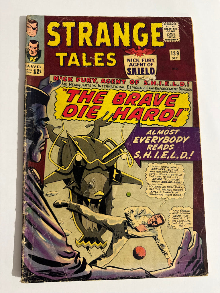 STRANGE TALES #139 GD